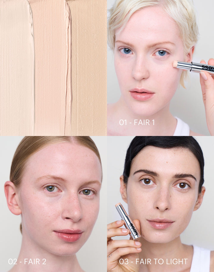 concealer-stick-spf-20; fair-1: Die Fair Shades im Vergleich