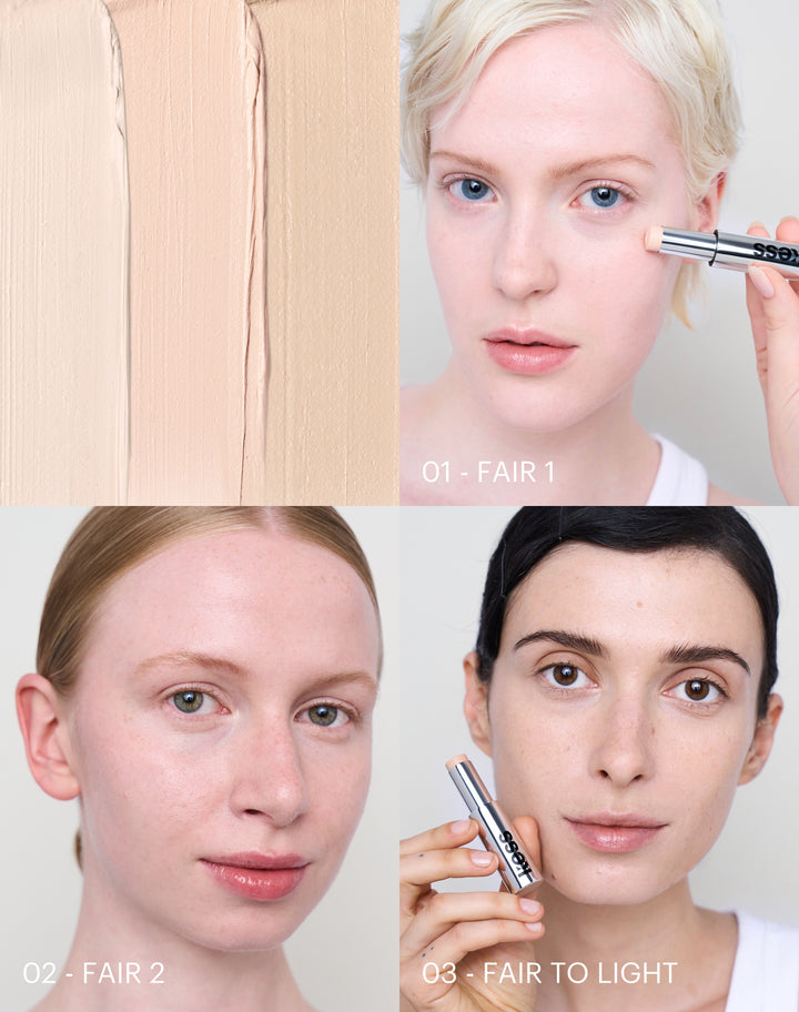 concealer-stick-spf-20; fair-2: Die Fair Shades im Vergleich