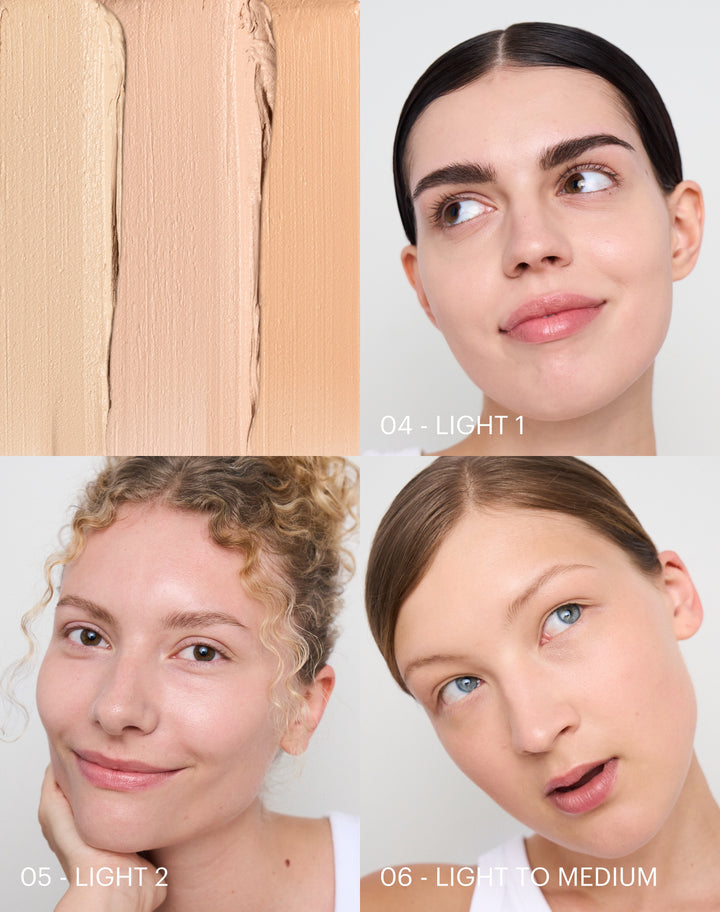 concealer-stick-spf-20; light-2: Die Light Shades im Vergleich