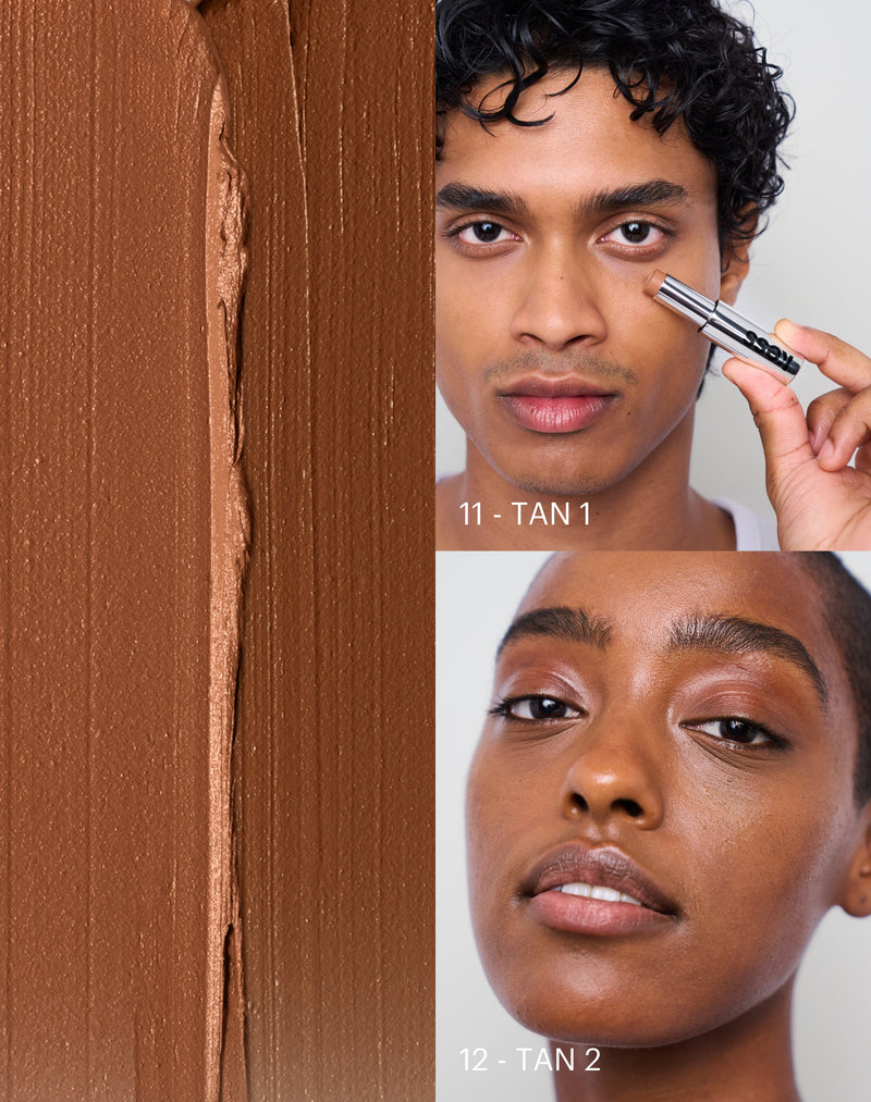 tan-2; Die Tan Shades im Vergleich