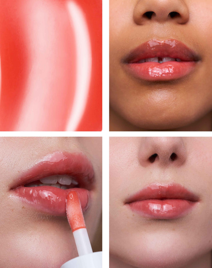 jelly-treat-lip-oil; juice: Juice ist ein warmer, pfirsichfarbener Korallton