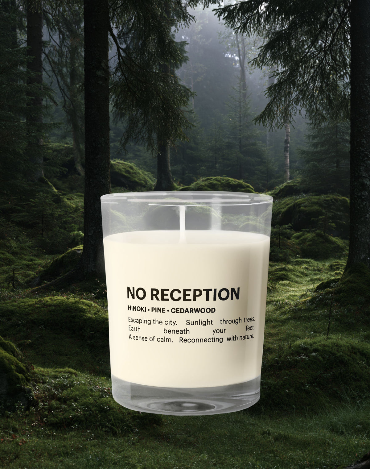 Scented Candle - No Reception