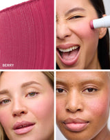 berry-sun-glow; Alle 3 Models mit Berry