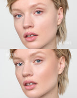 mono-stick; light-bronzer: Before & After des Cream Bronzers in Light