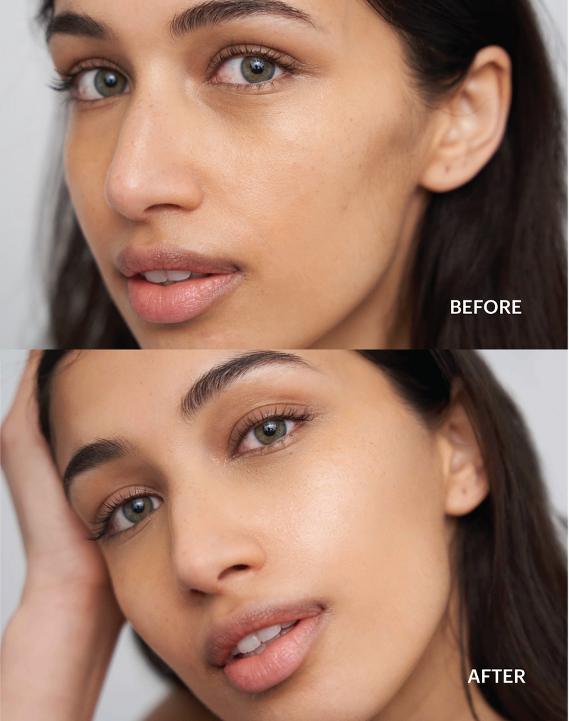 ; Yashvi CC Cream Medium Before - After