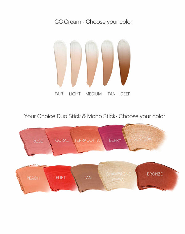 ;Mix & Match All Your Favorites Swatches