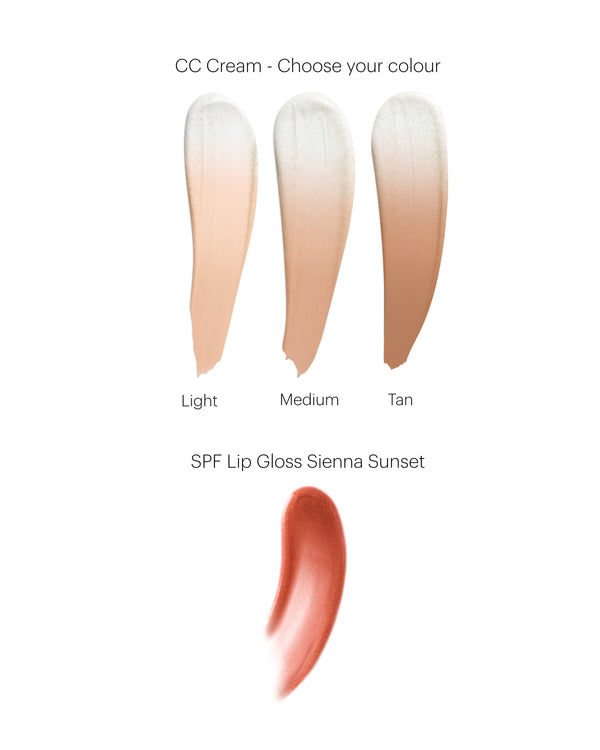 ; Mix & Match Sun-kissed Skin Swatches