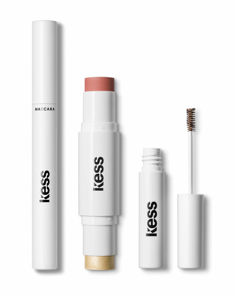 ; Day Mascara + Duo Stick in deinen Wunschfarben + Fluffy Brow Pencil