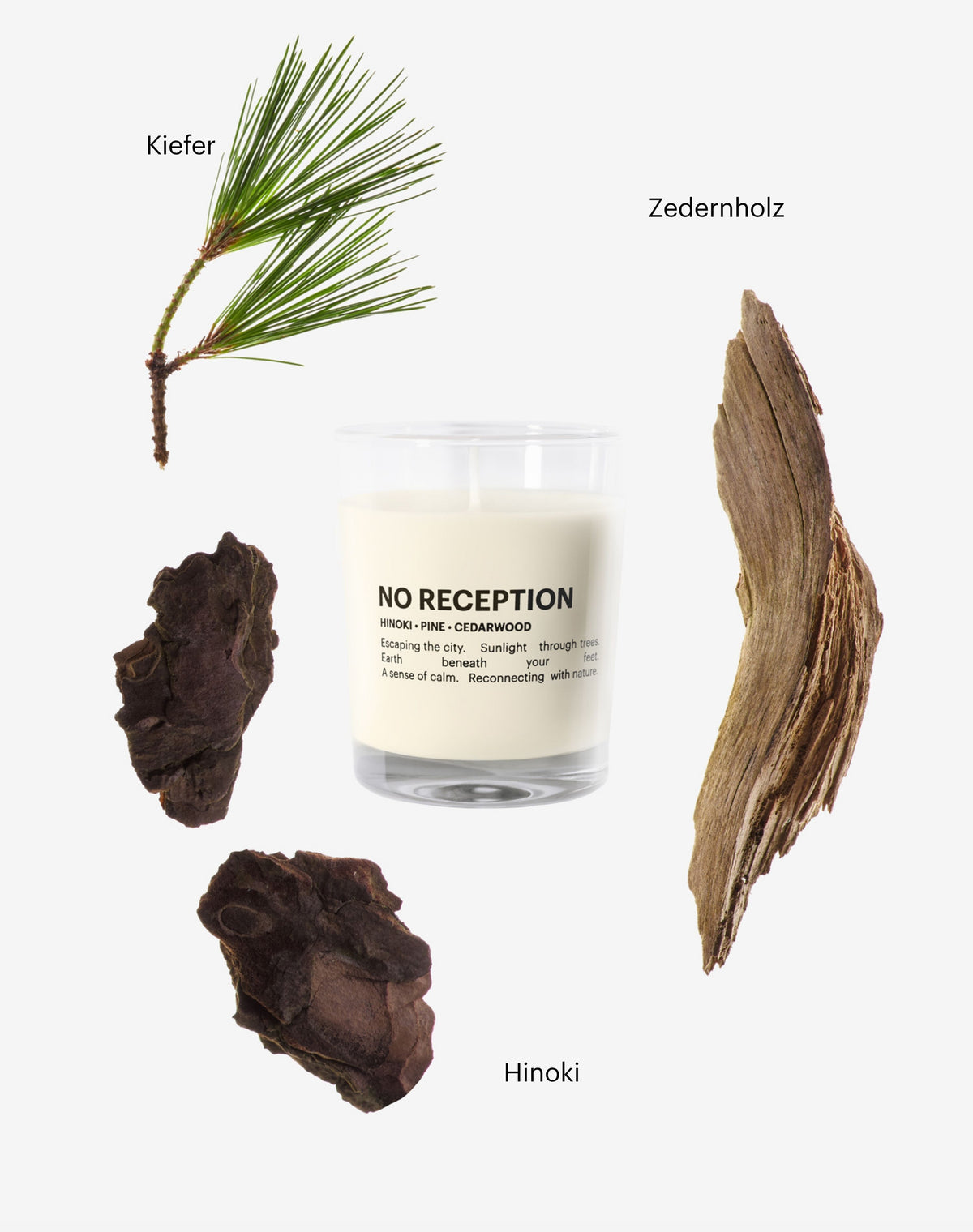 Scented Candle - No Reception