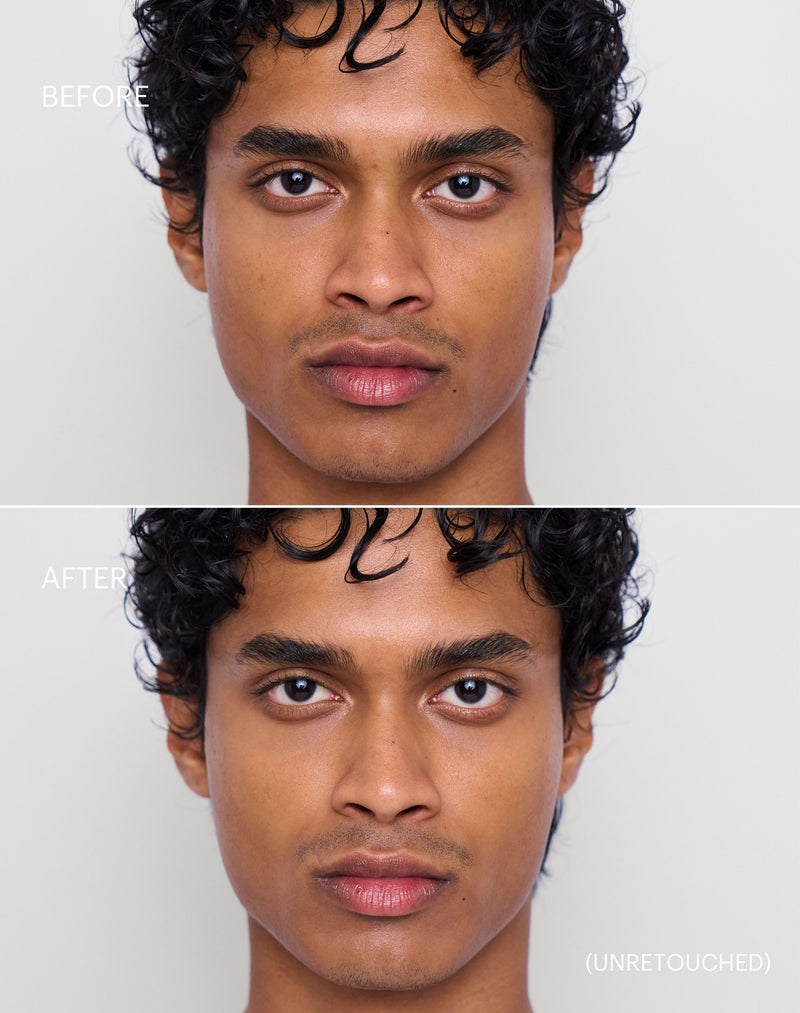 tan-1; Before & After der Shade Tan 1