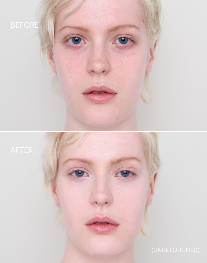 concealer-stick-spf-20; fair-1: Before & After der Shade Fair 1
