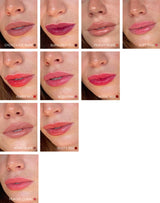 ; Übersicht aller Lipstick Shades