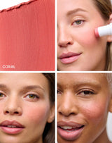 coral-sun-glow; Alle 3 Models mit Coral