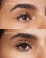 ; Unsere DAY Mascara und NIGHT Mascara im Vergleich